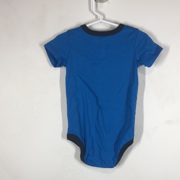 Junk Food blue bodysuit size 9-12 months - Picture 5 of 7